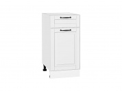 Шкаф нижний с 1-ой дверцей и ящиком Дублин 816*400*478 Special White / Белый