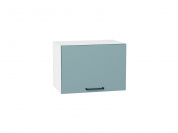 Шкаф верхний горизонтальный Флэт 358*500*318 Grey-green In 2S / Белый