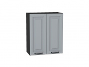 Шкаф верхний с 2-мя дверцами Ницца 716*600*318 Magnum / Graphite