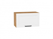 Шкаф верхний горизонтальный Нео 358*600*320 White Silk / Дуб Вотан