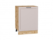 Шкаф нижний с 1-ой дверцей Барселона 816*600*484 Кашемир / Дуб Вотан