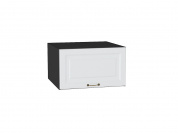 Шкаф верхний горизонтальный глубокий Ницца 358*600*574 Белый / Graphite