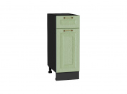 Шкаф нижний с 1-ой дверцей и ящиком Ницца 816*300*478 Дуб оливковый / Graphite