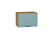 Шкаф верхний горизонтальный Флэт 358*500*318 Grey-green In 2S / Дуб Вотан