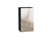 Шкаф верхний с 1-ой дверцей Фьюжн 716*400*320 Gallant / Graphite