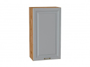 Шкаф верхний с 1-ой дверцей Ницца 920*500*318 Графит / Дуб Вотан