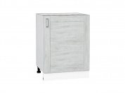 Шкаф нижний с 1-ой дверцей Лофт 816*600*480 Nordic Oak / Белый