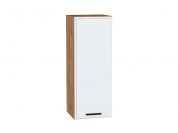 Шкаф верхний с 1-ой дверцей Фрейм 920*350*324 White Silk / Дуб Вотан