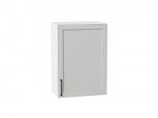 Шкаф верхний с 1-ой дверцей Сканди 716*500*320 Grey Silkwood / Белый