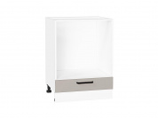 Шкаф нижний под духовку Нео 816*600*476 Clay Silk / Белый