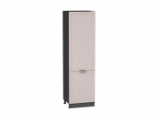 Шкаф пенал с 2-мя дверцами Барселона 2132*600*574 Кашемир / Graphite