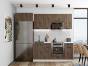 Флэт-01 2140*2600*600 Brown Casella Oak 2S