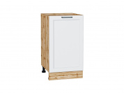 Шкаф нижний с 1-ой дверцей Барселона 816*450*484 Белый / Дуб Вотан