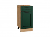 Шкаф нижний с 1-ой дверцей и ящиком Дублин 816*400*478 Special Green / Дуб Вотан