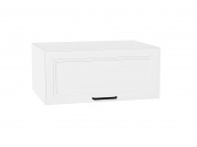 Шкаф верхний горизонтальный глубокий Нео 358*800*576 White Silk / Белый