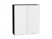 Шкаф верхний с 2-мя дверцами Квадро 920*800*321 Белый / Graphite