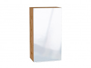 Шкаф верхний с 1-ой дверцей Фьюжн 920*500*320 Angel / Дуб Вотан