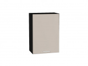 Шкаф верхний с 1-ой дверцей Квадро 716*500*321 Кашемир / Graphite