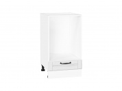 Шкаф нижний под духовку Дублин 816*450*474 Special White / Белый