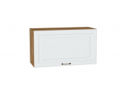 Шкаф верхний горизонтальный Ницца 458*800*318 Белый / Дуб Вотан