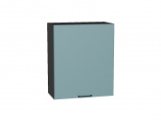 Шкаф верхний с 1-ой дверцей Флэт 716*600*318 Grey-green In 2S / Graphite