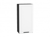 Шкаф верхний с 1-ой дверцей Глетчер 920*450*318 Айленд Силк / Graphite