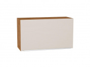 Шкаф верхний горизонтальный Фьюжн 458*800*318 Cream Silk / Дуб Вотан