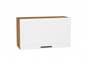 Шкаф верхний горизонтальный Глетчер 460*800*318 Айленд Силк / Дуб Вотан