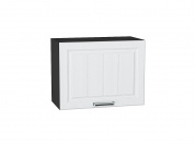 Шкаф верхний горизонтальный Прага 460*600*318 Белое дерево / Graphite