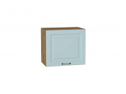 Шкаф верхний горизонтальный Ницца 458*500*318 Голубой / Дуб Вотан