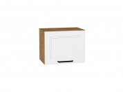 Шкаф верхний горизонтальный Нео 358*450*320 White Silk / Дуб Вотан