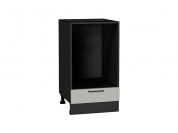 Шкаф нижний под духовку Флэт 816*450*476 Light Grey In 2S / Graphite