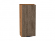 Шкаф верхний с 1-ой дверцей Флэт 920*400*318 Brown Casella Oak 2S / Дуб Вотан