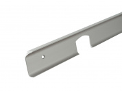 Планка для столешницы угловая (R9) 38*600*11 МатХром