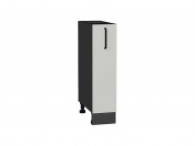 Шкаф нижний бутылочница Нео 816*200*480 Grey Silk / Graphite