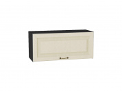 Шкаф верхний горизонтальный Ницца 358*800*318 Дуб крем / Graphite