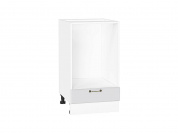 Шкаф нижний под духовку Ницца 816*450*474 Белый / Белый
