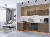 Флэт-04 2340*1000/2500*600 Natural Casella Oak 2S/Brown Casella Oak 2S