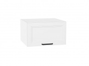 Шкаф верхний горизонтальный глубокий Нео 358*600*576 White Silk / Белый