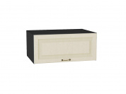 Шкаф верхний горизонтальный глубокий Ницца 358*800*574 Дуб крем / Graphite