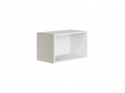 Фасад боковой Фьюжн для верхнего шкафа 358*317*18 Silky Light Grey