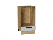 Шкаф нижний под духовку Глетчер 816*450*474 Гейнсборо Силк / Дуб Вотан