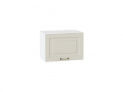 Шкаф верхний горизонтальный Ницца 358*500*318 Агат / Белый