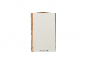 Шкаф верхний торцевой Флэт 716*300*306 Cashmere In 2S / Дуб Вотан