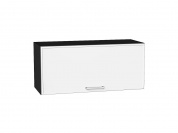 Шкаф верхний горизонтальный Квадро 358*800*321 Белый / Graphite