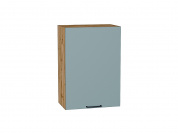 Шкаф верхний с 1-ой дверцей Флэт 716*500*318 Grey-green In 2S / Дуб Вотан