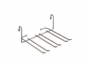 Полка навесная для фужеров 100*235*250 Хром