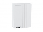 Шкаф верхний прямой угловой Барселона 920*700*351 Белый / Белый