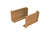 Декоративная накладка ABS (компл. 2 шт.) 43*27*67 Бежевый