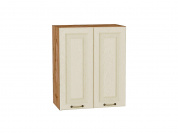 Шкаф верхний с 2-мя дверцами Ницца 716*600*318 Дуб крем / Дуб Вотан